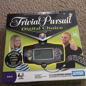 Parker Brothers Trivial Pursuit Digital Choice